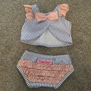 Ruffle Butts 3-6 mo bathing suit